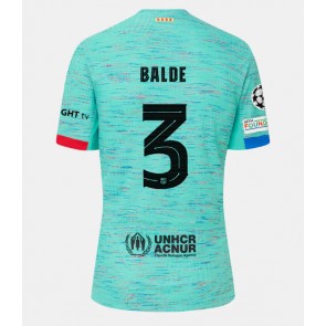 Barcelona Alejandro Balde #3 Replika Tredjetrøje 2023-24 Kortærmet